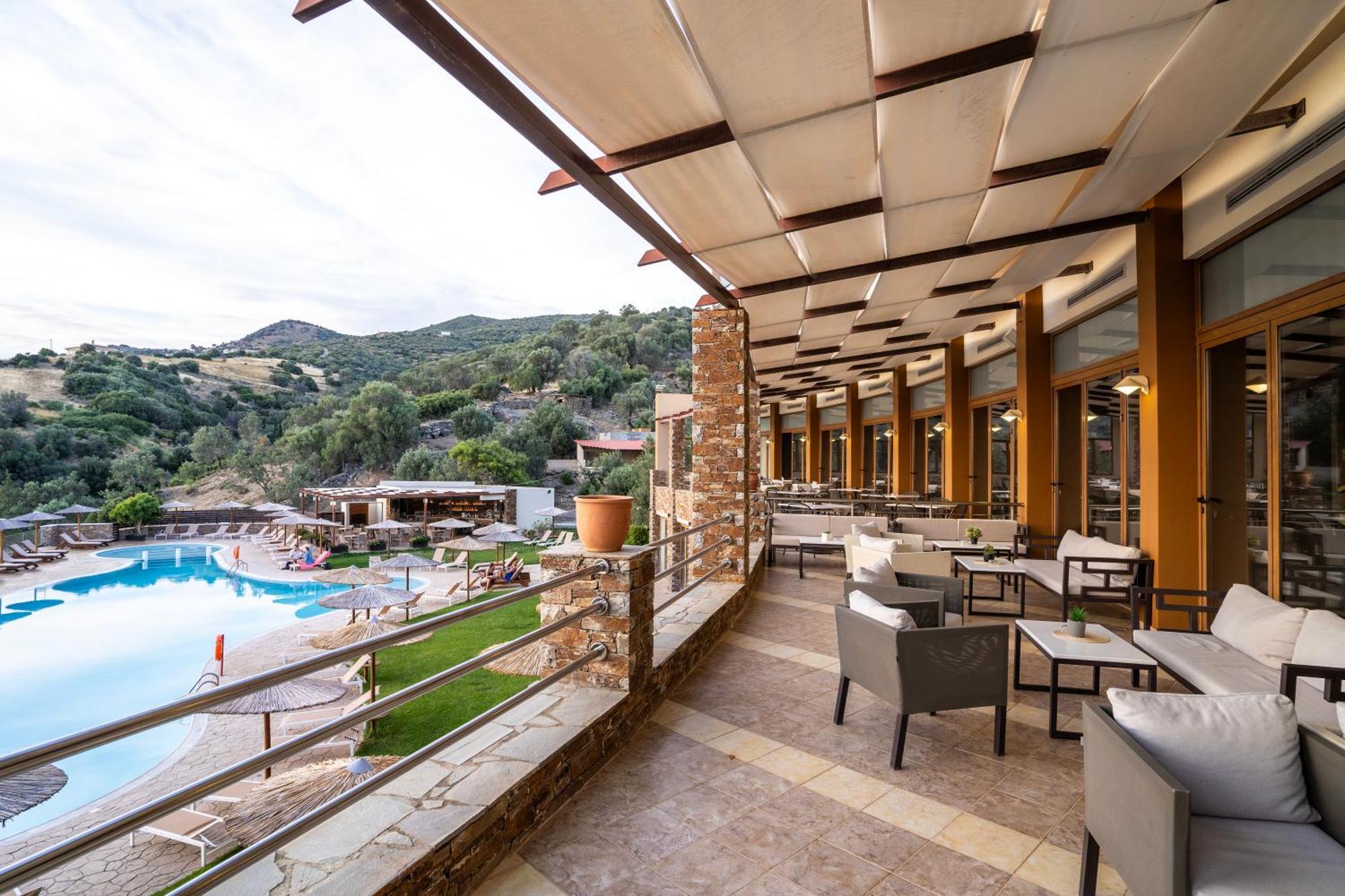 Evia Hotel & Suites Marmari  Bagian luar foto