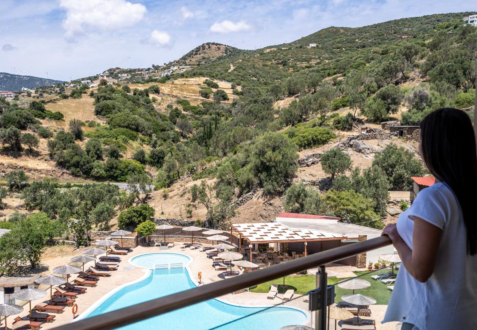 Evia Hotel & Suites Marmari  Bagian luar foto